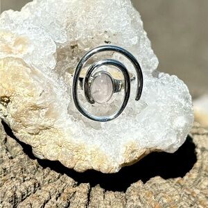Rose Quartz Ring